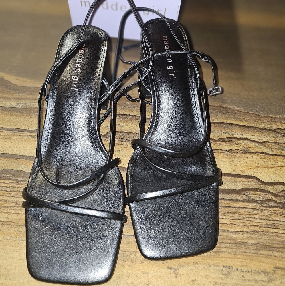 Madden Girl Elegant Black Heels